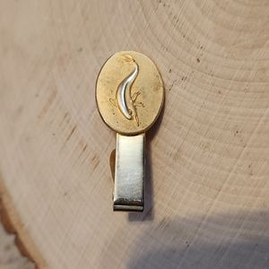 Vintage Wallbank Co Dolphin Design Tie Bar